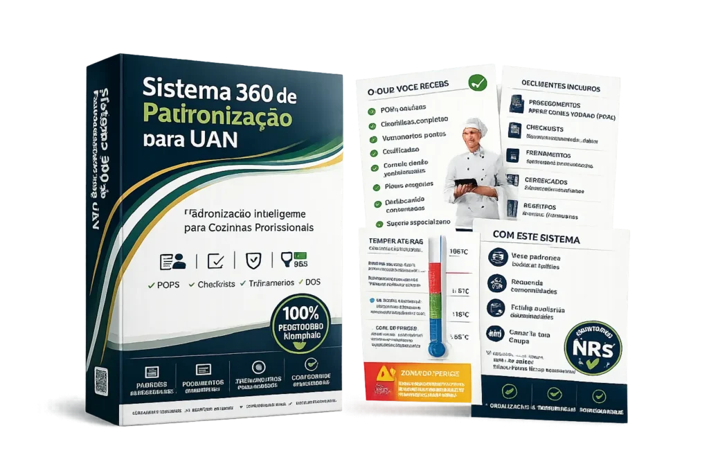 Mockup do Plano Básico do Sistema 360 de Padronização para UAN